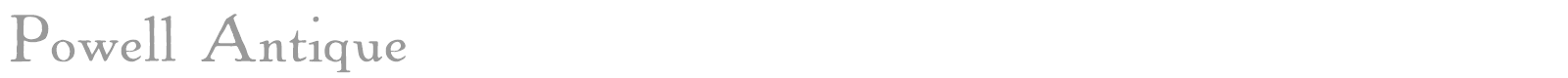 Powell Antique font preview